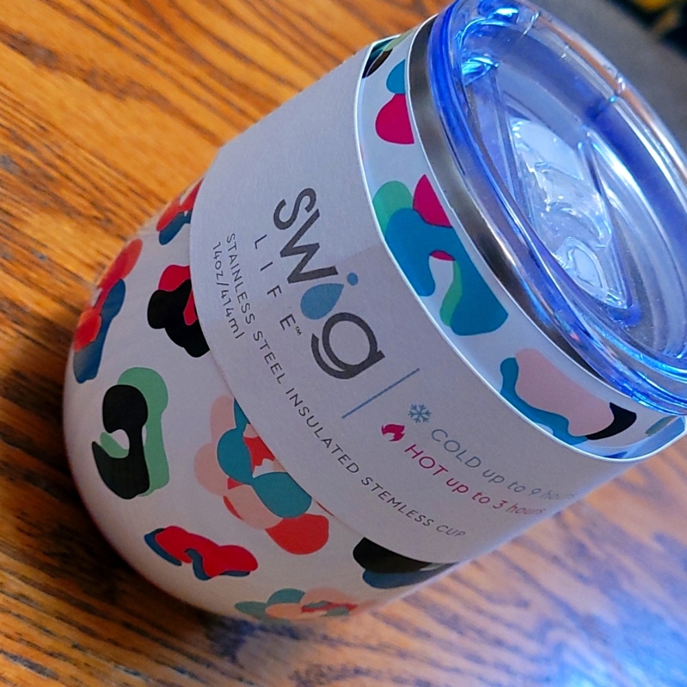 Swig 14 oz Party Animal Stemless Cup